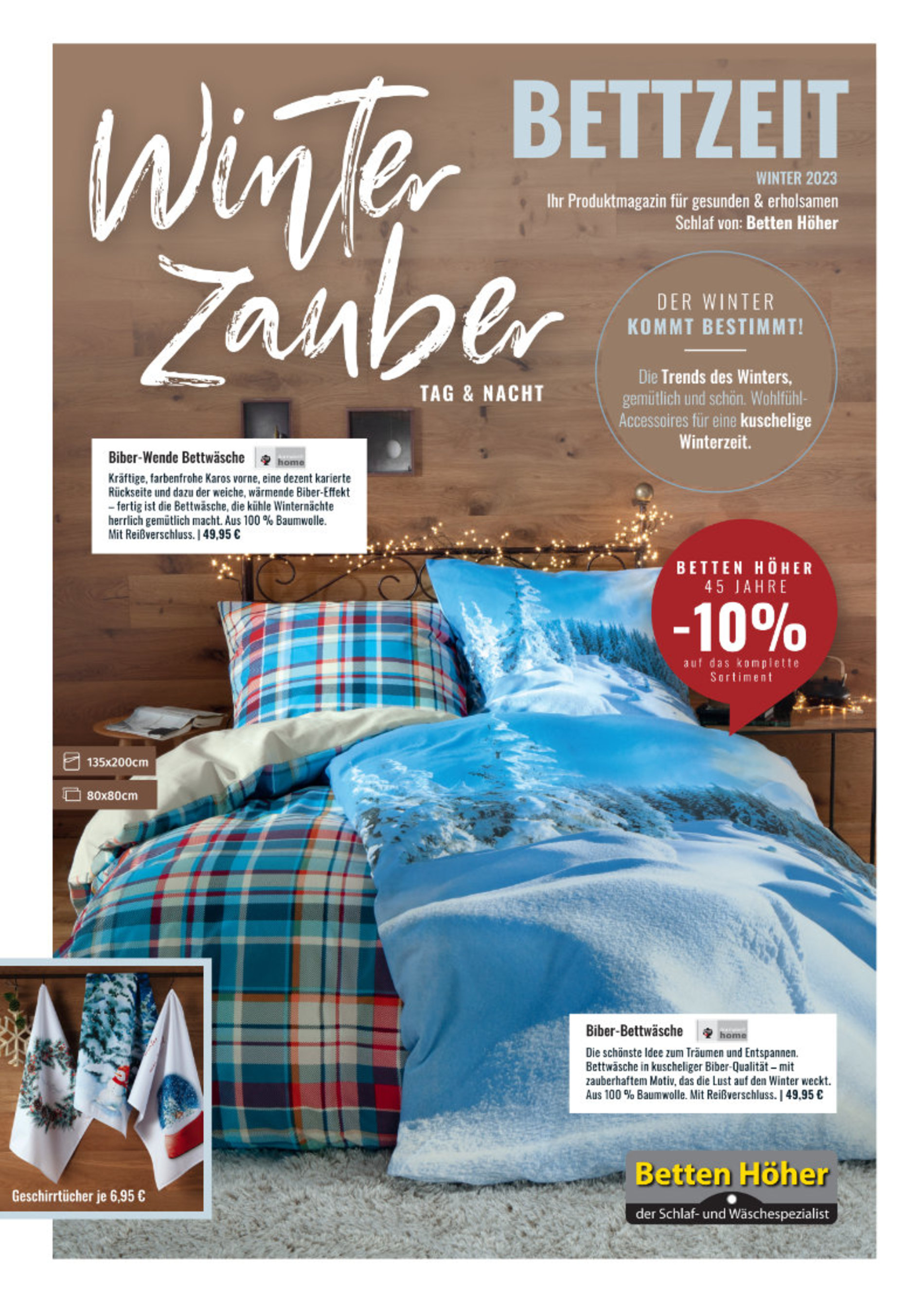 Winterzauber - Trends des Winters gemütlich und schön