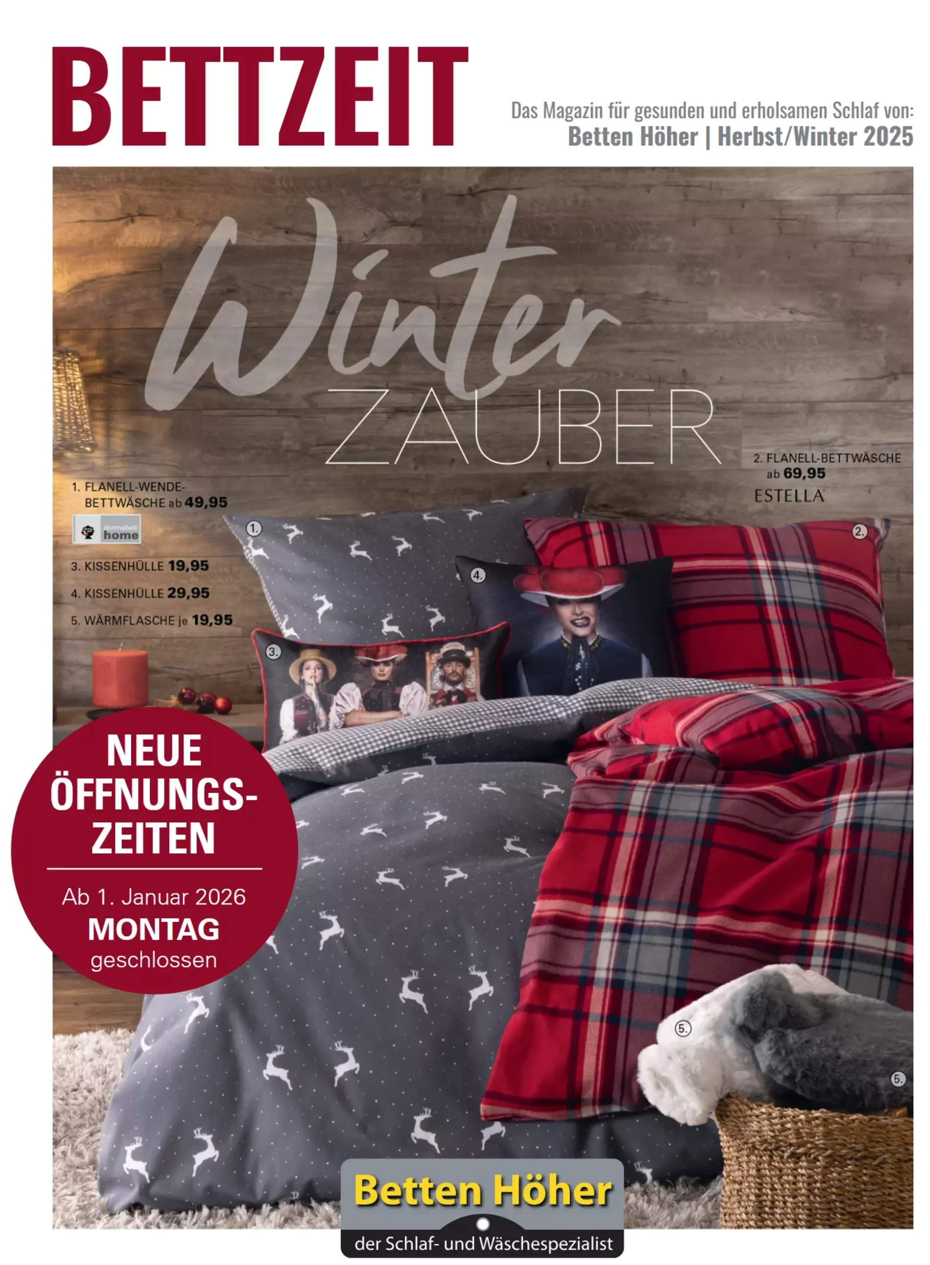 BETTZEIT Winter Angebote