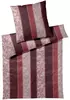 Artikelbild Bettwäsche JOOP Paisley Stripes 4121 Rouge - edler Satin-Look