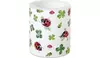 Artikelbild LUCKY LADYBUGS Windlicht, 9×10,5cm, grün, Wachs, 50 Std.