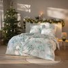 Kuschelflanell-Bettwäsche Frosted flowers 4467