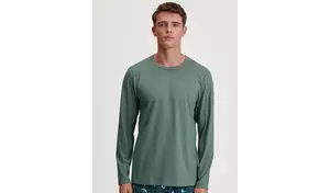 Schlafanzug-Oberteil langarm RMX Sleep Calida 15088 dark glen