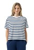 T-Shirt Breezy Stripes, blue Zodiac, kurzarm, maritim, mey 1210124