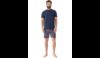Schlafanzug Sleep Essence 2240001  Pyjama kurz, yacht blue, Mey
