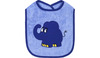 Lätzchen blauer Elefant, saugfähig und nachhaltig, Baby