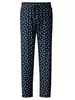 Pyjamahose RMX Sleep Leisure Calida Seitentaschen pond green
