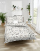 Satin-Bettwäsche Floral 564