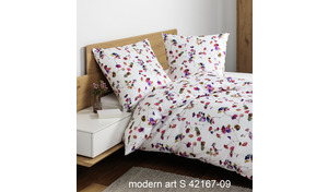 Satin-Bettwäsche modern Art S 42167