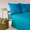 Satin-Bettwäsche Bassetti Dolceacqua Blau mit Paisley