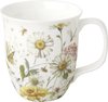Bone China Becher Wildflower and Butterfly, Ø9 H10cm, 375ml