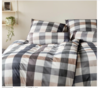 Jersey-Interlock Bettwäsche Kuschel Karo 3610