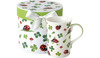 LUCKY LADYBUGS Porzellanbecher, 300ml, stilvolle Kaffeepausen