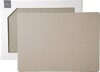 Tischset Kork IHR LINEN UNI taupe 2er-Set 40 x 29 cm